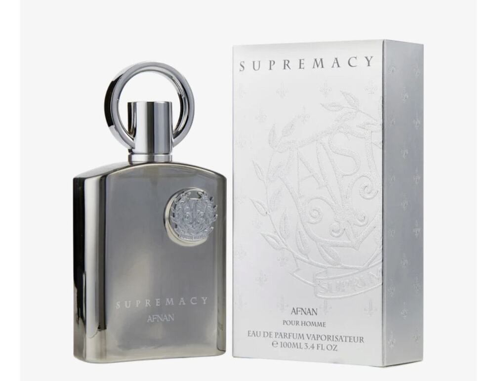 Afnan Supremacy Silver Pour Homme 3.4oz